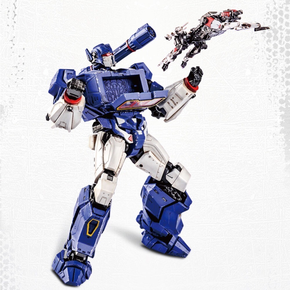 TRUMPETER Soundwave&Ravage Decepticons Transforms Assembly action