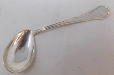 Vintage 800 Silver Baby Spoon MICHAEL German Infant Feeding  5" L 22 grams Solid