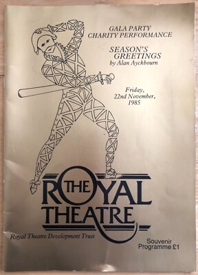 Gala Party Charity Performance - Das Royal Theatre Northampton Programm 1985
