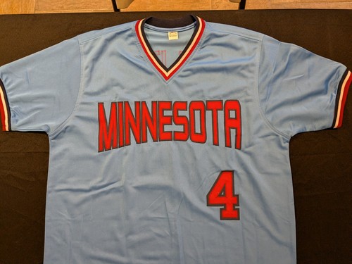Minnesota Twins Paul Molitor Signed Custom Jersey #4 SZ XL JSA COA BUF - Picture 4 of 4