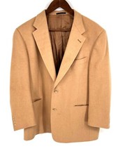 Vintage 100 Camel Hair Blazer Size 46 Regular