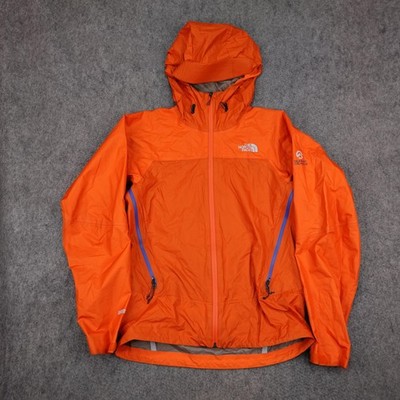 The North Face Jacket Mens Small Orange Summit Series Windstopper Windbreaker