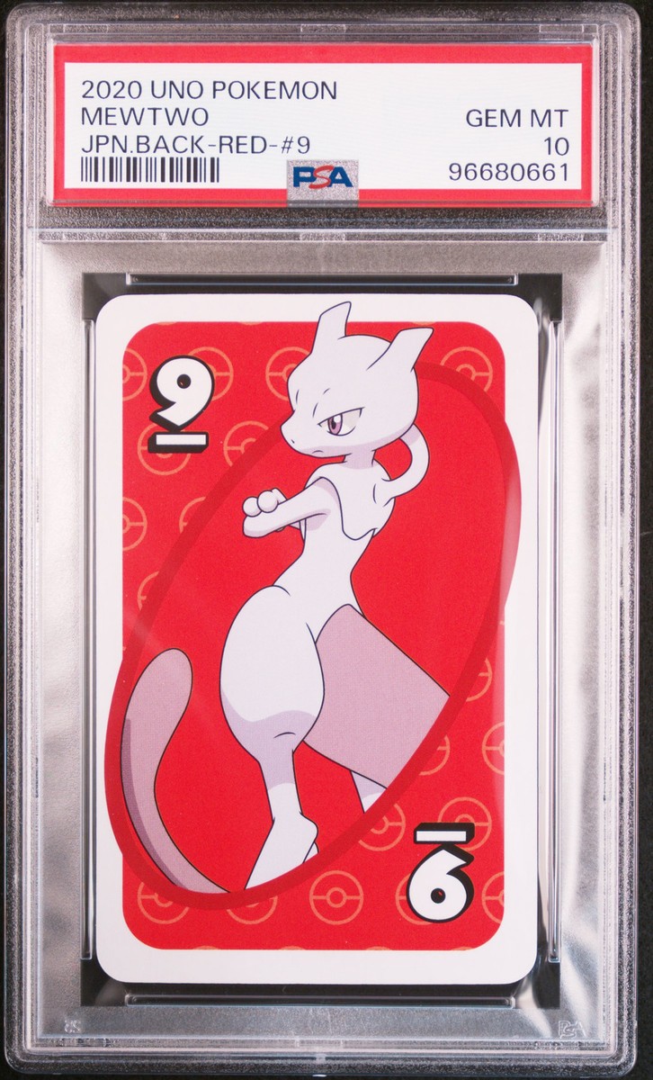 2020 UNO POKEMON JPN BACK-RED-#9 MEWTWO PSA 10 | eBay