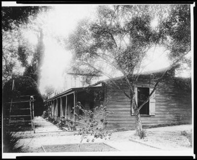 Gaujome Ranch House Home Of Mr. And Mrs. Cave Johnson Couts 1870- - Old Photo