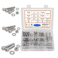 Zylinderschrauben Mit Innensechskant M5 M6 M8 Schrauben Set A2-70 Edelstahl-Sech