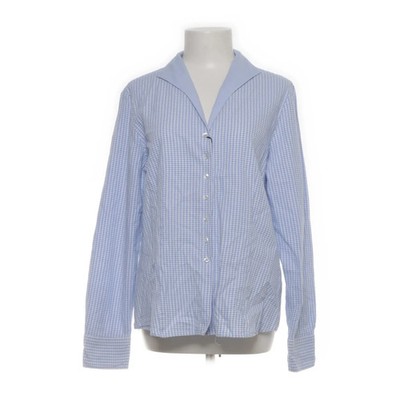 Eterna, Hemd, Größe: 42, 6267/12/D775, Blau/Weiß, Baumwolle, Damen #MPP