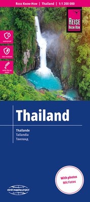 Reise Know-How Landkarte Thailand 1 : 1.200.000 | deutsch