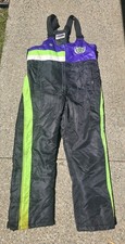 Vintage 90s Team Arctic Cart Snowmobile USA Made Mens XL Racing Pants