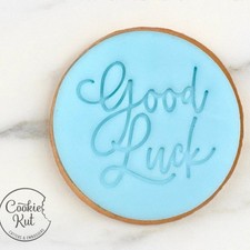 Good Luck Fondant Cookie Cupcake Fondant Embosser Stamp Impression