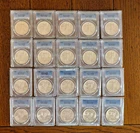 1986 American Silver Eagle $1 PCGS MS 69 - Lot Of 20 Key Date ASE