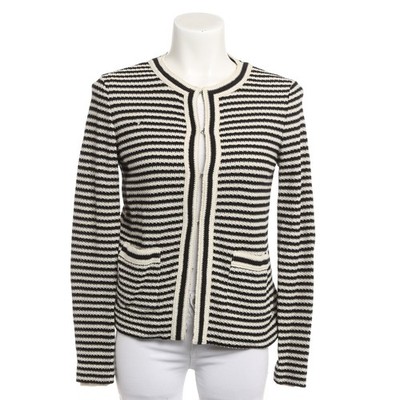Max Mara Strickjacke M Weiß Schwarz Sehr gut
