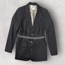 Jean Paul Gaultier Lindex Zip Blazer Jacket- UK 12