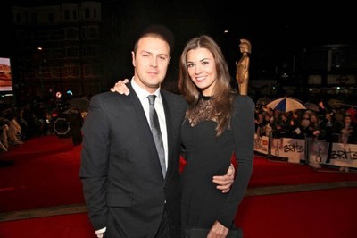 Paddy McGuinness and Christine Martin attend the red carpet during- Old Photo 1