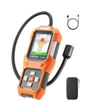 TOPTES RT-389 Rechargeable Refrigerant Leak Detector, HVAC Freon Leak Detecto...