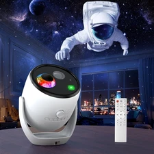 3D Galaxy Projector, 3D Visual Star Projector with 90 3D Scenes, Planetarium ...