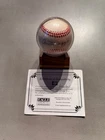 Joe Dimaggio Signed Official American League Baseball with COA