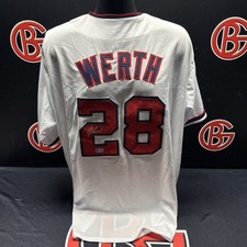 Jayson Werth Signed Jersey Washington Nationals Autographed Auto Beckett BAS