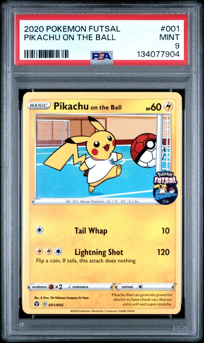 ピカチュウ オン ザ ボールPikachu on the Ball プロモ ② Pikachu on the Ball - (Pokemon Futsal) 001/005 Miscellaneous Cards