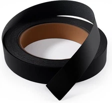Melamine Edge Banding Black 3/4 inch x 25 ft Veneer x 25 ft, 