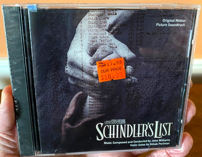 Schindler's List - BRAND NEW! SEALED! Original Soundtrack CD FREE SHIPPING!!