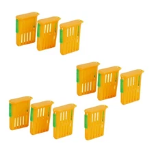 10 Pieces Queen Cages for Bee Equipment Bee Transport Rearing Cages
