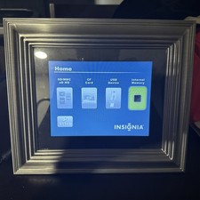 INSIGNIA DIGITAL FRAME SILVER TRIM Insignia 8" LCD Digital Photo Frame NS-DPF8TR