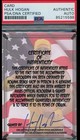 "Hulkster" Signed Hulk Hogan PSA/DNA COA Card Auto HOF HTF Rare +Shampoo Bottle