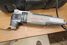 ROCKWELL SONICRAFTER OSCILLATING TOOL #RK 5140K, CASE AND ACCESSORIES