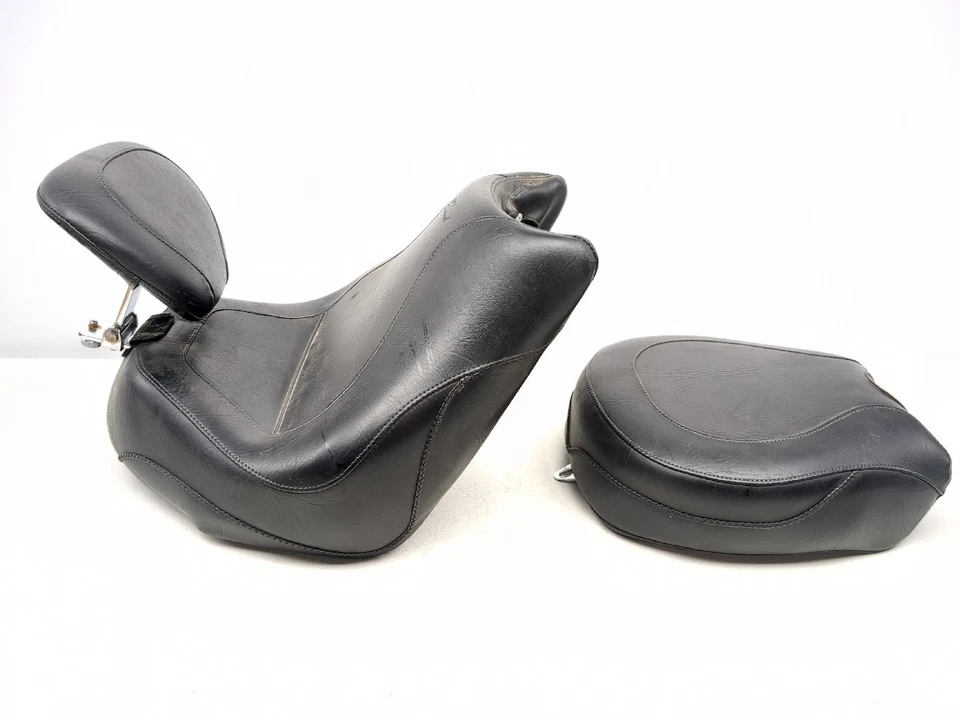 Asiento trasero delantero con respaldo 06 Honda VTX1800C VTX 1800 MUSTANG 79271 Foto 2 de 4