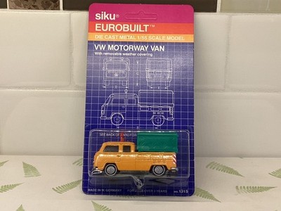 Siku Eurobuilt 1315 VW Motorway Van Volkswagen Truck. MOC Unpunched. NOS