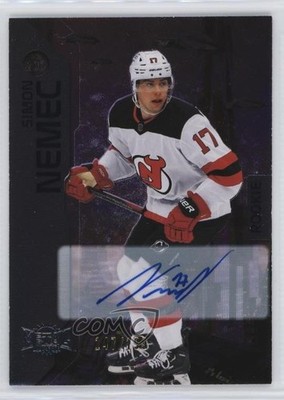 2023-24 Skybox Metal Universe Rookies Silver 147/199 Simon Nemec #200 Auto 1c3s