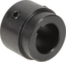 New 1" Round Bore Hub RBW1 - Keyway 1/4" X 1/8"