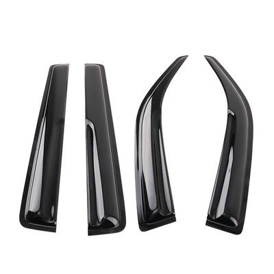 4Pc Window Rain Guards Visor for Toyota Highlander 2001-2007 Outside Mount