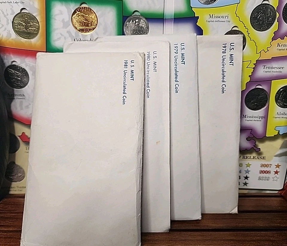 1978-81 US Mint Sets OGP UNCm95 - Image 2 of 2