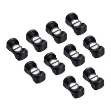 10 x Console Mixer Slider Fader Knob Cap Touch Sensitive Slider Black White