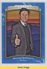 2017 Upper Deck Goodwin Champions Royal Blue Wayne Gretzky #30 HOF READ 0e15