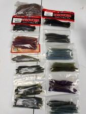 12 packs Robo Worm fishing worms Aaron Martens  bass fishing lure bait boat