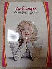Cyndi Lauper Japan Tour 2015 Program A 30 Year Anniversary Celebration Rare