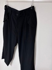 Yamamoto Japanese Designer Wide Pants 23AW Trousers, Size 3, Multicolor Used