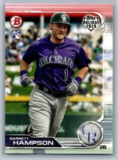 2019 Topps Bowman Holiday #TH-GH Garrett Hampson *RO