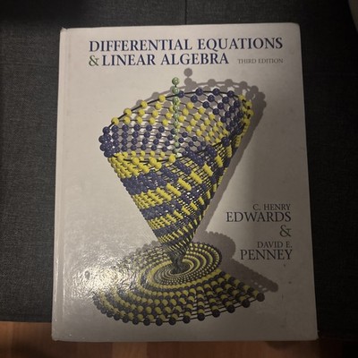 Differential Equations and Linear Algebra (3rd Edition) - Hardcover - LIKE NEW