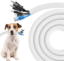 Cord Protectors from Pets No Chew 25ft 1/2 inch Ultra Durable Secbolt Covers