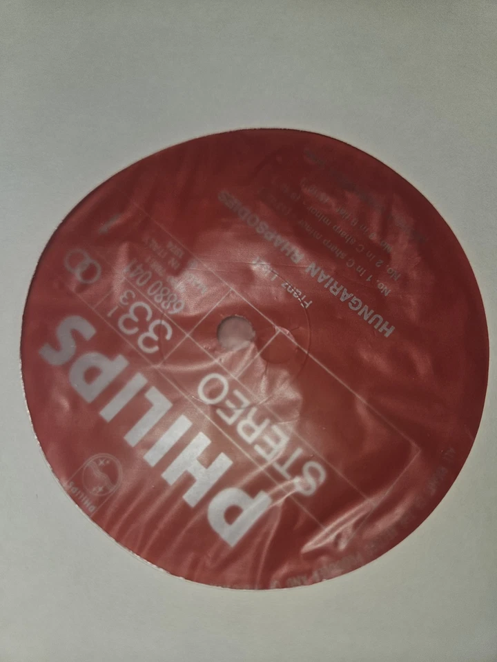 LISZT~Complete Hungarian Rhapsodies~CAMPANELLA~4 Vinyl Box set w/booklet(stereo) - Image 4 of 4