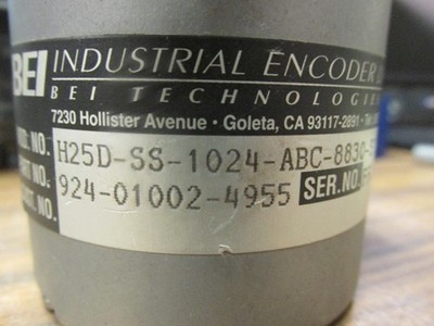 BEI Motion Systems,H25D-SS-1024-ABC-8830-SM18,.. WG-250