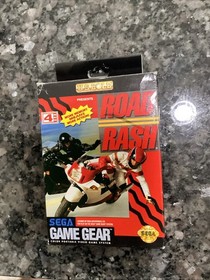 Sega Game Gear Road Rash Complete In Box Gamegear 