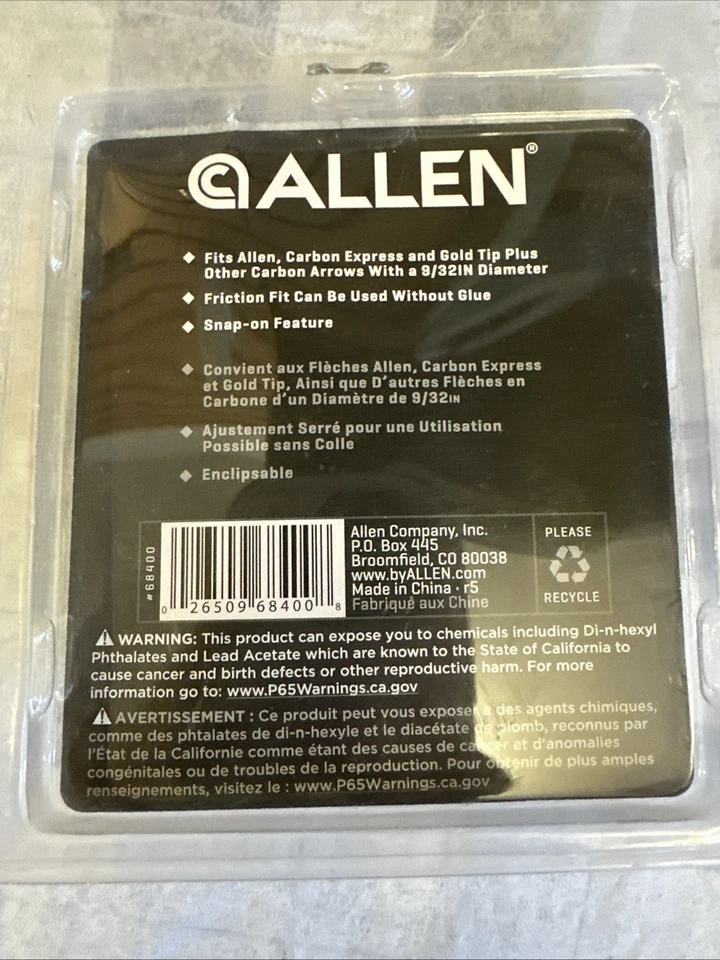 Leves de flecha Allen Company Gold Tip Carbon Express talla única, verdes Foto 2 de 2