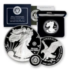 2025-W Proof $1 American Silver Eagle Army Privy 250th Anniversary Box, OPG