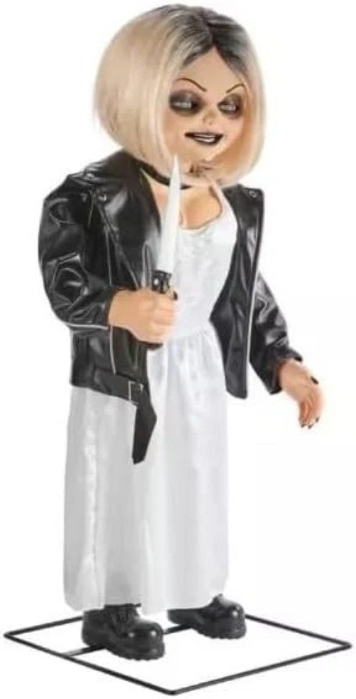 🎃 3.5FT Animated Universal Tiffany Valentine Decoration | Bride