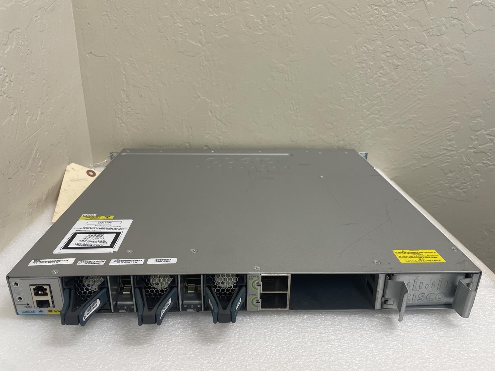CISCO WS-C3850-48P-L V07 CATALYST 3850 48 PoE+ SWITCH, NO PS