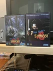 Super Shinobi 1 (v1.00) & 2 (Revenge, Shinobi III) Sega Genesis Mega Drive CiB!
